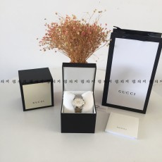 구찌 G타임리스 캣 워치 콤비 메탈시계